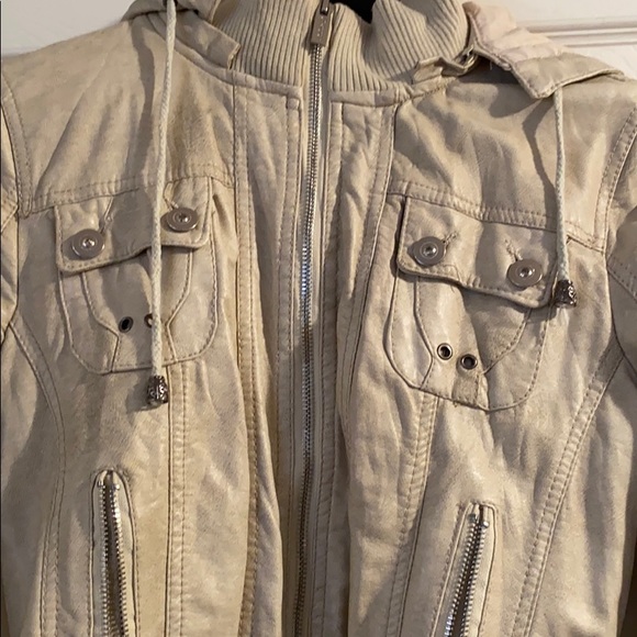 Faux leather moto jacket - Picture 2 of 7